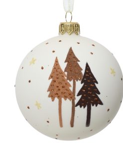 Lot de 6 boules Sapin