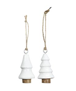 Suspension Sapin Naturel blanc