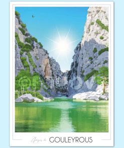 Affiche Tautavel – Gorges de Gouleyrous