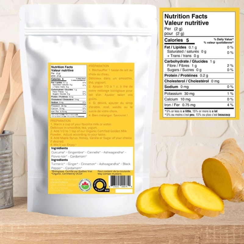 Lait d’or – mélange de superaliments 180g – Bild 2