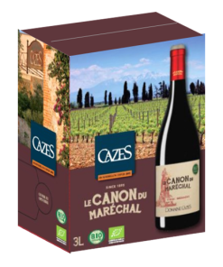 Domaine Cazes – Fontaine à vin – Canon du Maréchal Rouge – BIO 3L