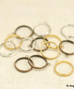 Bague fine à 1 anneau 16 mm | Apprêt ajustable