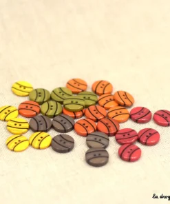 Bouton Calypso pion rond 18 mm