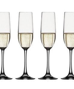Set of 4 vino grande champagne flute