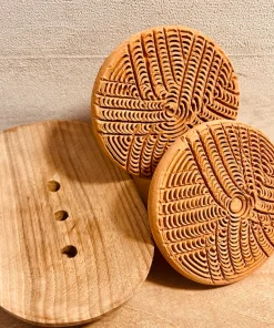 Porte-savon en bois