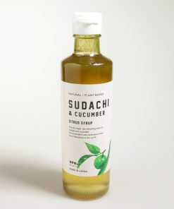 Sirop de sudachi et concombre