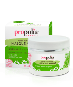 Masque visage BIO argile miel et propolis