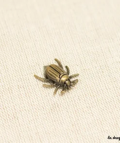 Perle Amulette coléoptère scarabée | Perle 20 x 17 mm