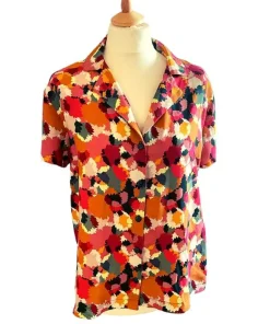chemise Albertine, manches courtes, femme