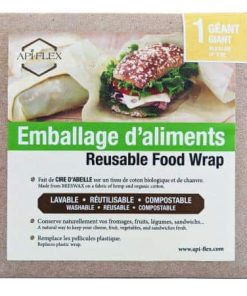 Emballage Coton&Cire d&rsquo;Abeille17 »X20 »