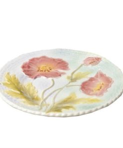 Poppy dessert plate