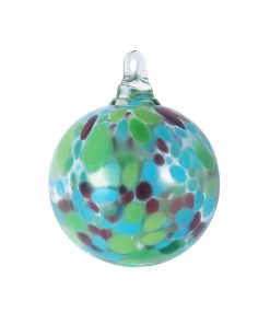 Boules de Noël merveille turquoise & vert