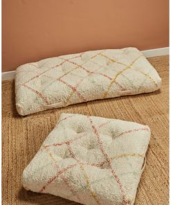 COUSSIN DE SOL SAFARI ECRU 60X60X13 CM