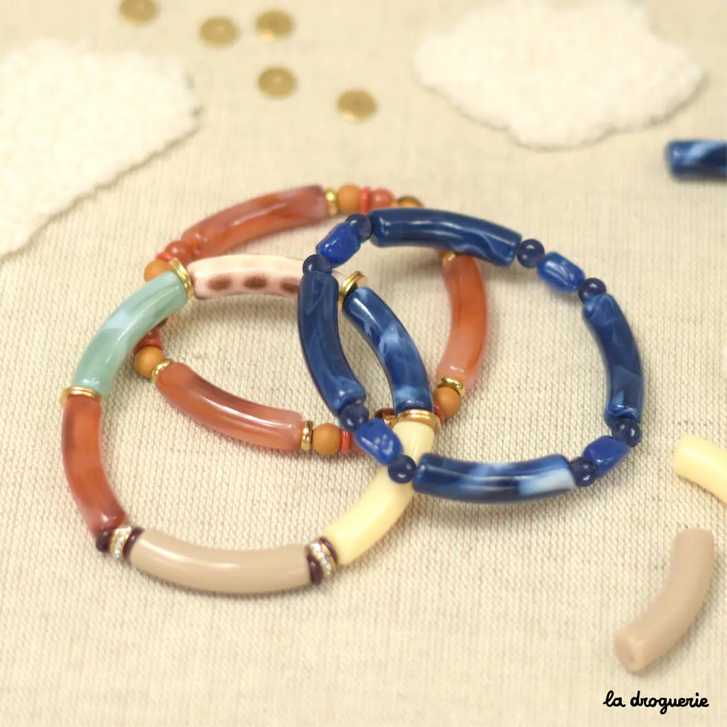Bracelets tubes Dream Eldorado | Kit bijou