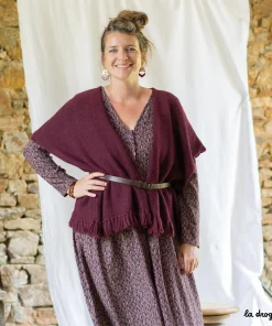 Poncho Arles | Kit à tricoter