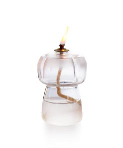 Lampe à huile bouchon de champagne cristal lehrer