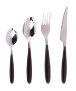 Ménagère gris foncé 24 pièces Paul