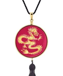 Pendentif Dragon Tianlong Lalique