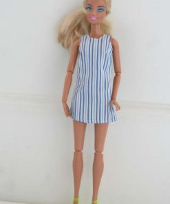 Patron Robe droite pour Barbie
