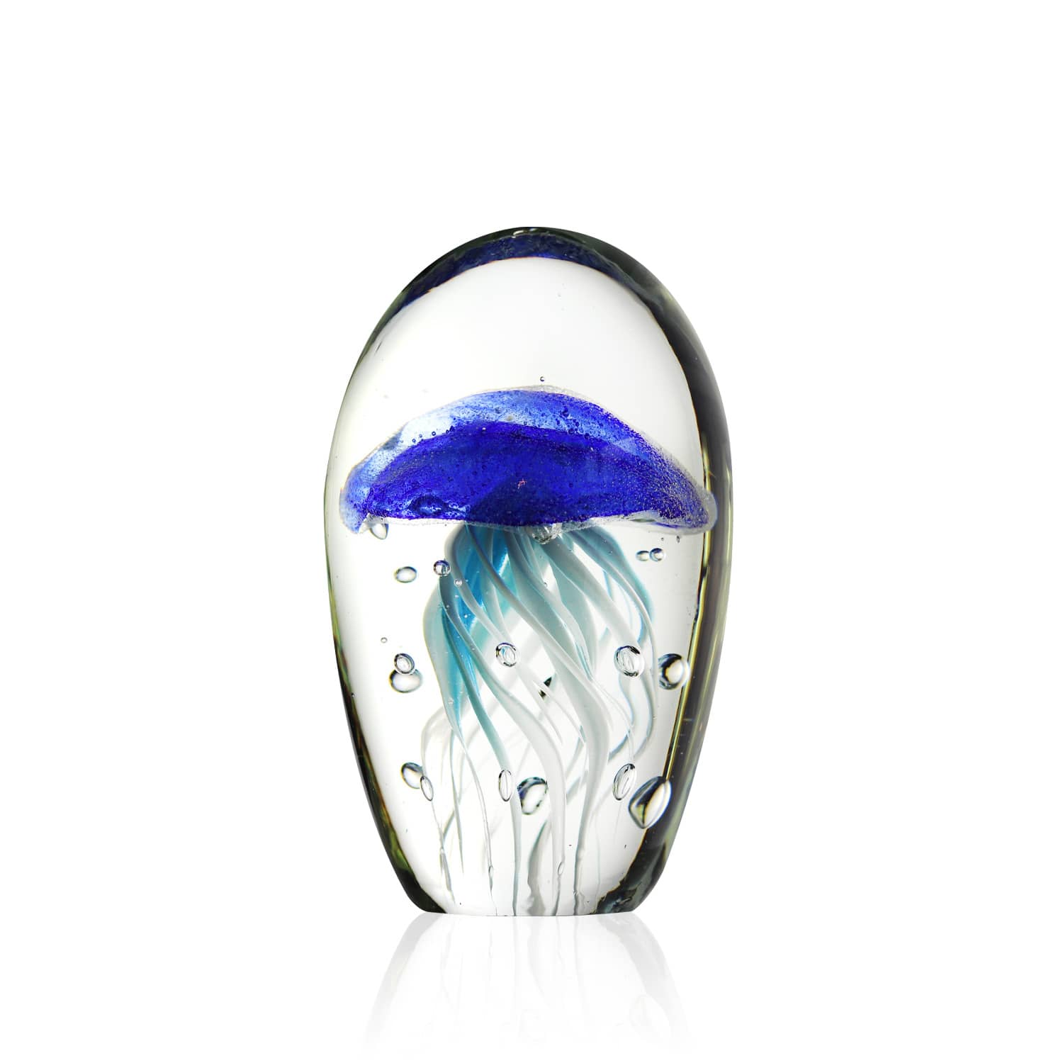 Paperweight blue Jellyfish