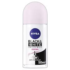 DEODORANT NIVEA MEN BLACK & WHITE [50ML]