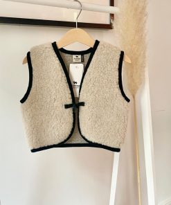 Wollweste Bodywarmer *Alpen 2.0 Junior*, Sand Brown, ultra light