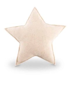 Kuschelkissen Stern, Beige