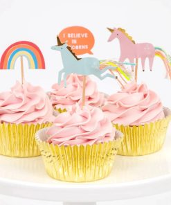 Einhorn Muffin-Set