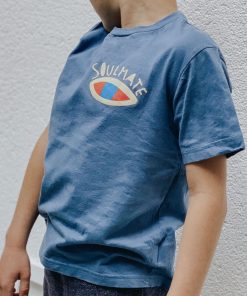 Kindershirt „SOULMATE“ blau